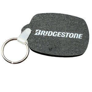 Bridgestone Black Cork Keychain